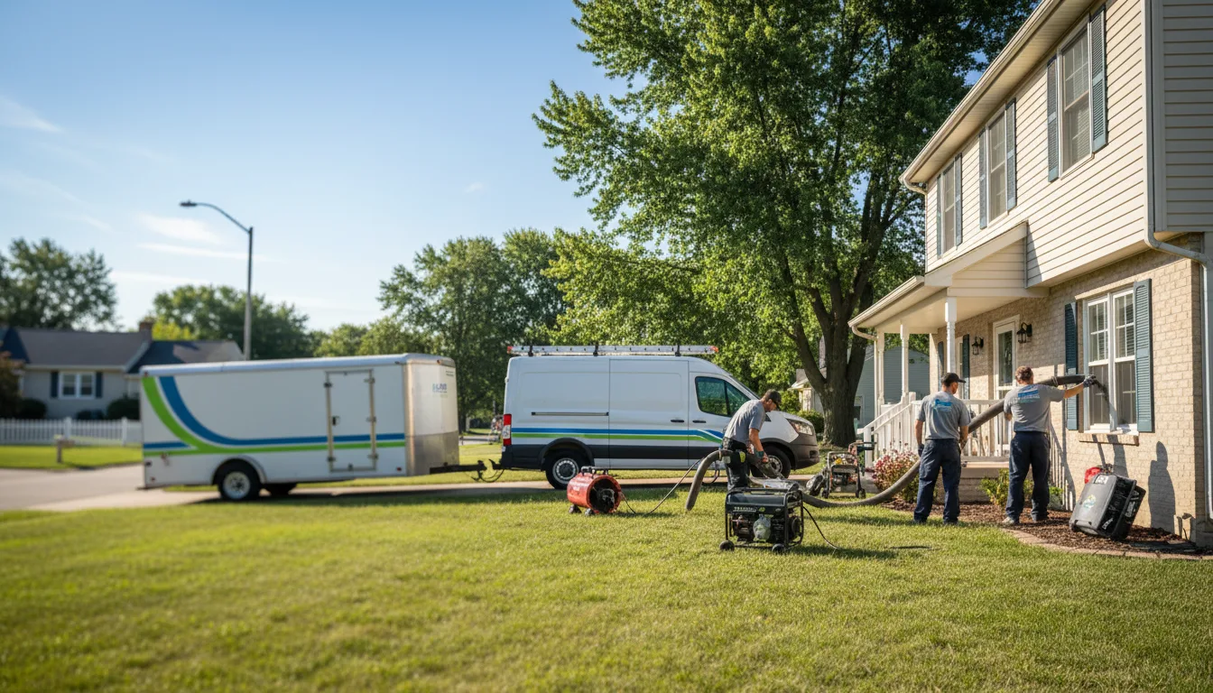 Flooded Basement Restoration And Cleanup With Repair in Mannsville, NY near me